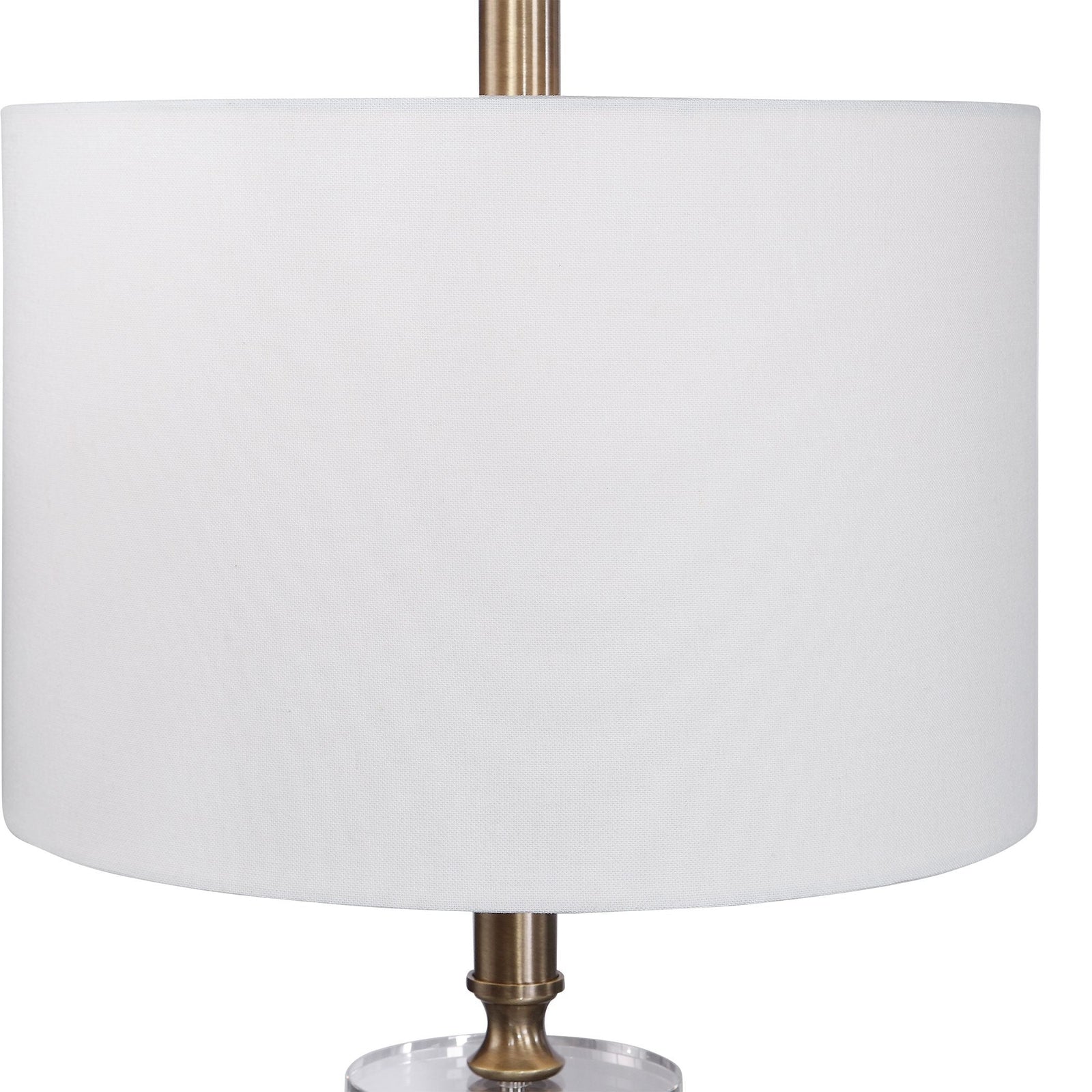 Uttermost Maud Aged Black Floor Lamp