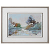 Uttermost Morning Lake Watercolor Framed Print