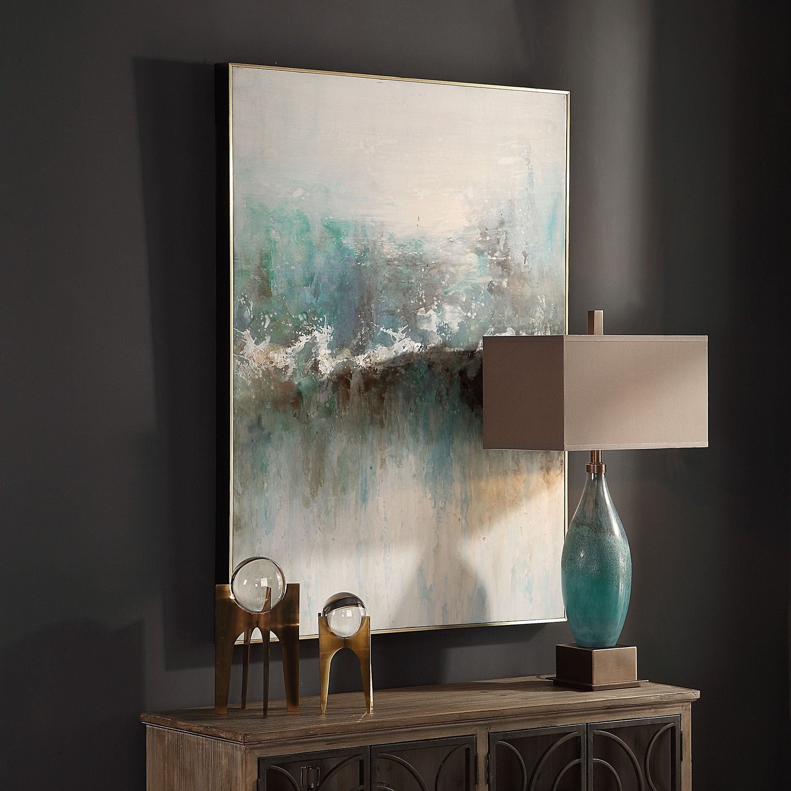 Uttermost Mountain Top Abstract Art