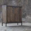 Uttermost Nadie Light Walnut Console Cabinet