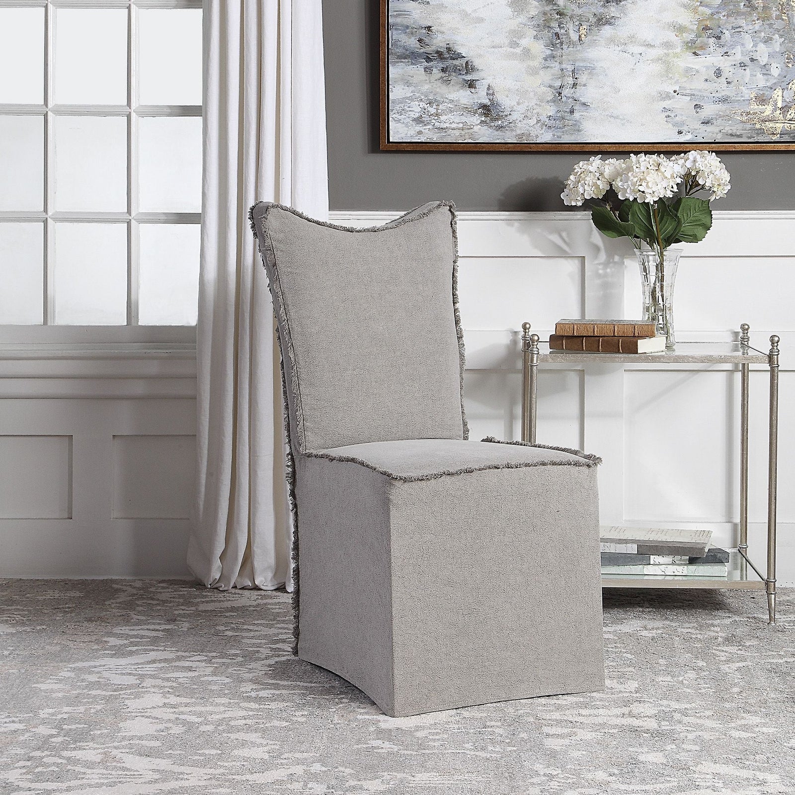 Uttermost Narissa Armless Chairs - Set of 2