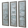 Uttermost Ocean Swell Painted Metal Art - Set of 3, 3 Cartons