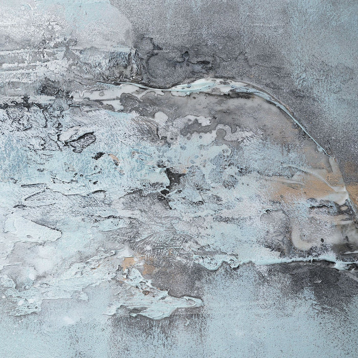 Uttermost Ocean Swell Painted Metal Art - Set of 3, 3 Cartons