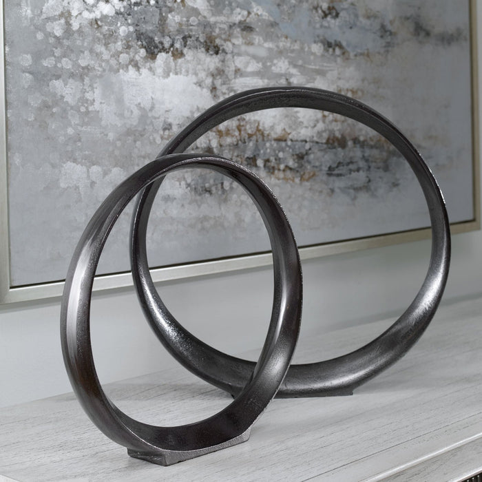 Uttermost Orbits Ring Sculptures - Set of 2