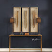 Uttermost Palma Gold Leaf Shadow Box - Set of 3