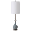Uttermost Piers Mottled Blue Buffet Lamp