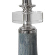 Uttermost Piers Mottled Blue Buffet Lamp
