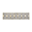 Uttermost Rene 4 Light Swirl Glass Vanity