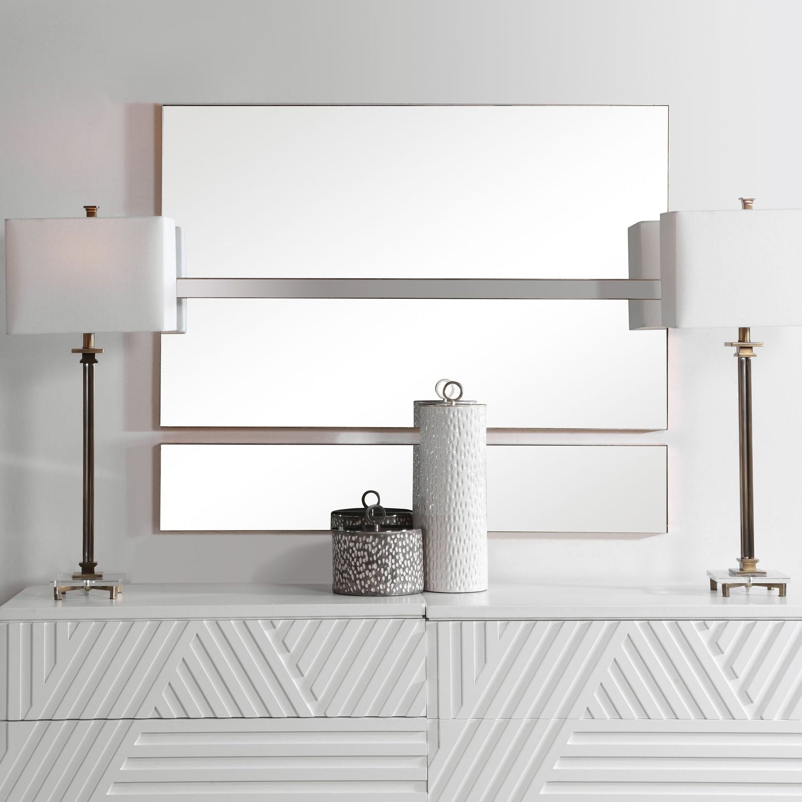 Uttermost Rowling Gold Mirrors - Set of 3