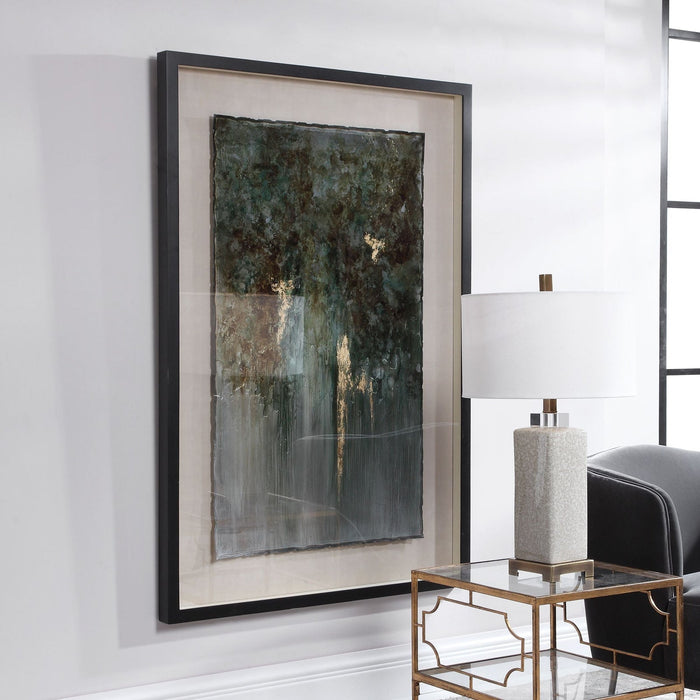 Uttermost Rustic Patina Grande Abstract Art