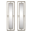 Uttermost Rutledge Gold Mirrors - Set of 2