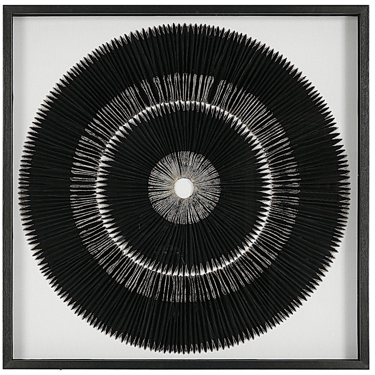 Uttermost Sandara Black And Gold Shadow Box