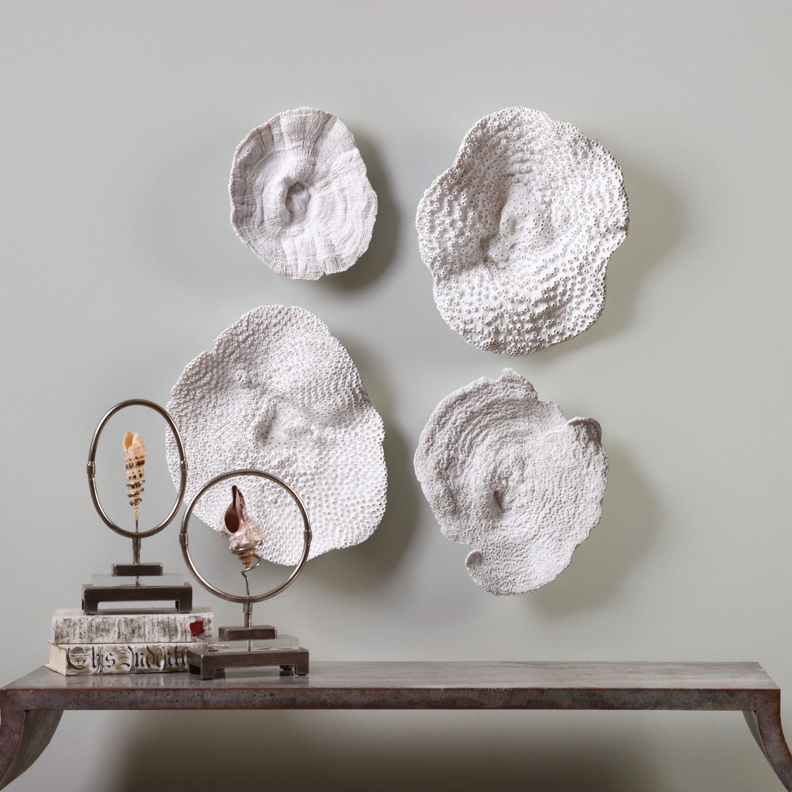 Uttermost Sea Coral Wall Art - Set of 4