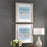 Uttermost Sea Glass Sandbar Framed Prints - Set of 2