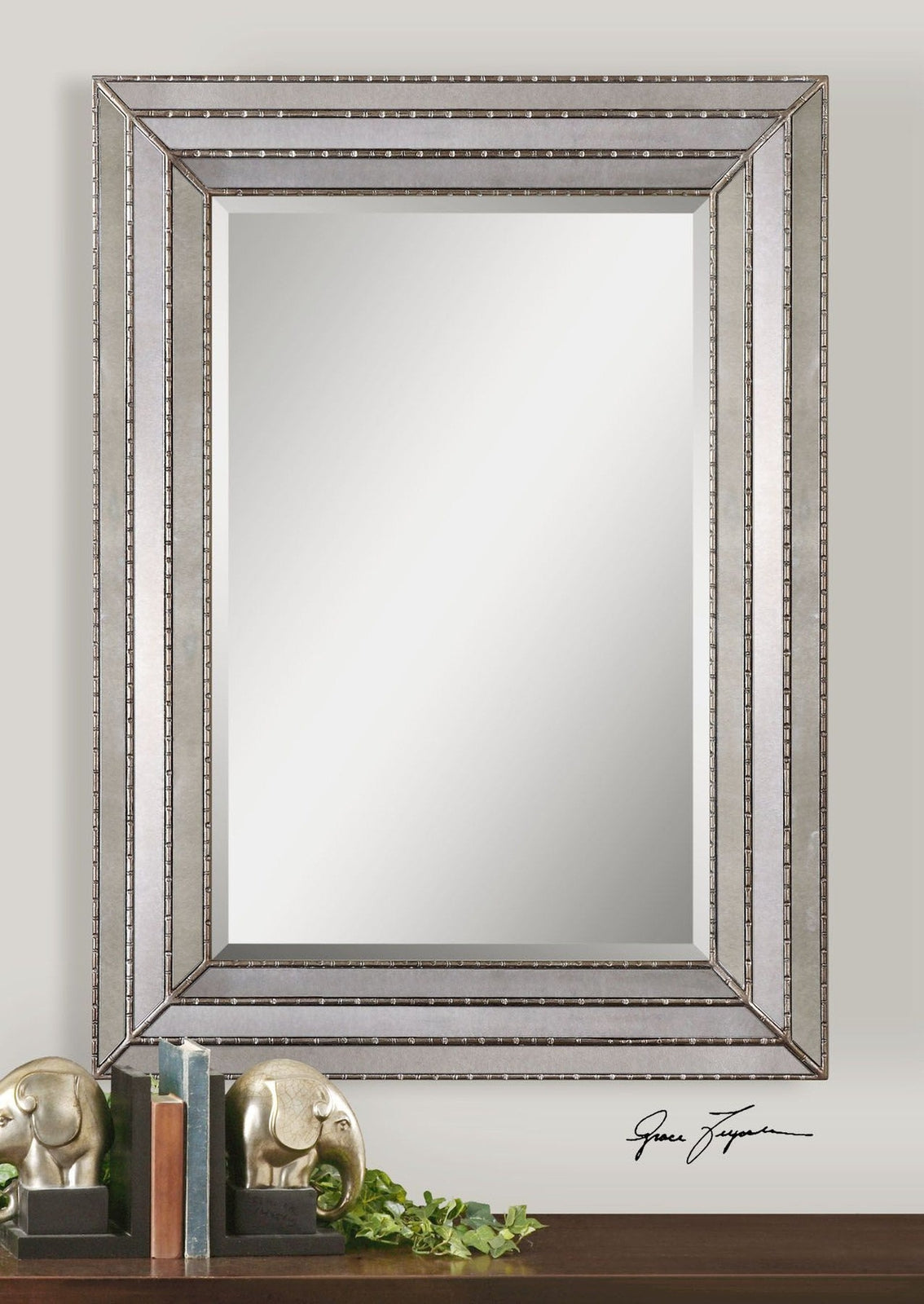 Uttermost Seymour Antique Silver Mirror
