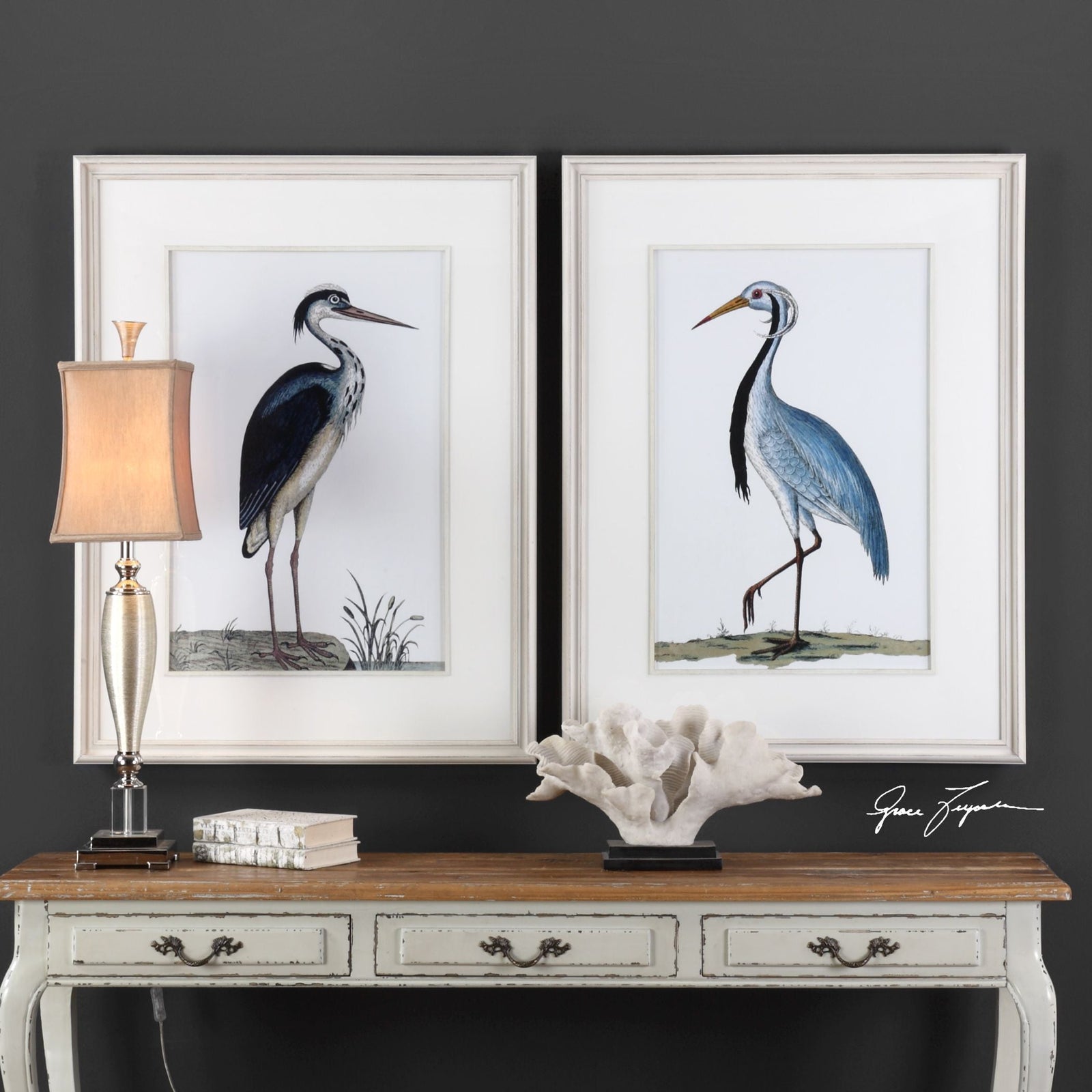 Uttermost Shore Birds Framed Prints - Set of 2