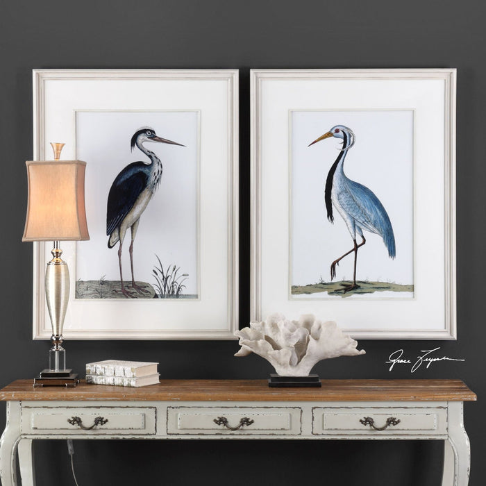 Uttermost Shore Birds Framed Prints - Set of 2