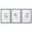 Uttermost Simple Sage Watercolor Prints - Set of 3