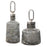 Uttermost Storm Art Glass Bottles - Set of 2
