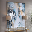 Uttermost Stormy Seas Hand Painted Canvas