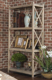 Uttermost Stratford Reclaimed Wood Etagere