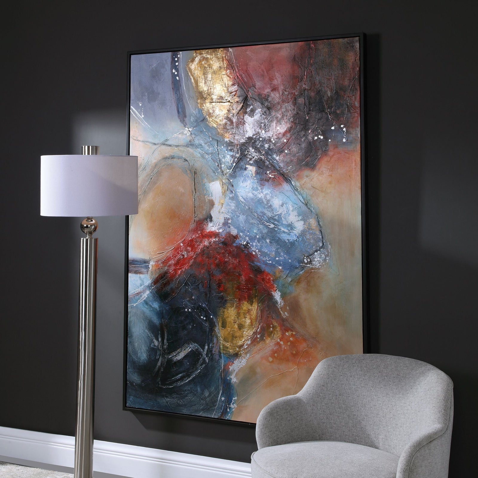 Uttermost Summer Sunset Abstract Art