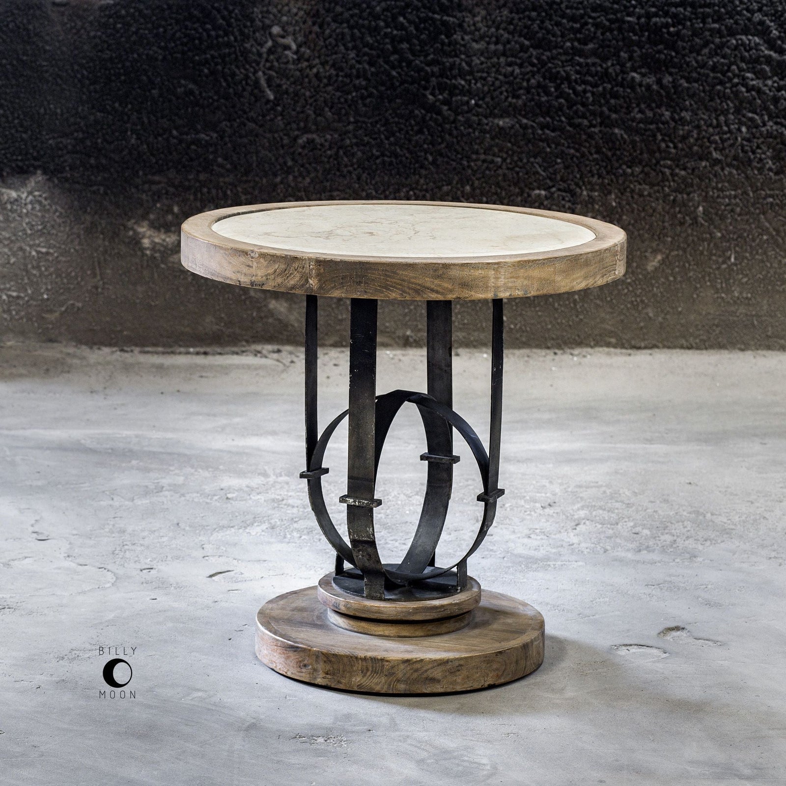 Uttermost Sydney Light Oak Side Table