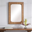 Uttermost Tahiti Rattan Mirror