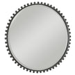 Uttermost Taza Round Iron Mirror