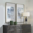 Uttermost Undulating Oro Abstract Prints - Set of 2