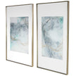 Uttermost Undulating Oro Abstract Prints - Set of 2