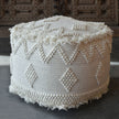 Uttermost Uriah Ivory Pouf Clearance