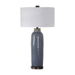Uttermost Vicente Slate Blue Table Lamp