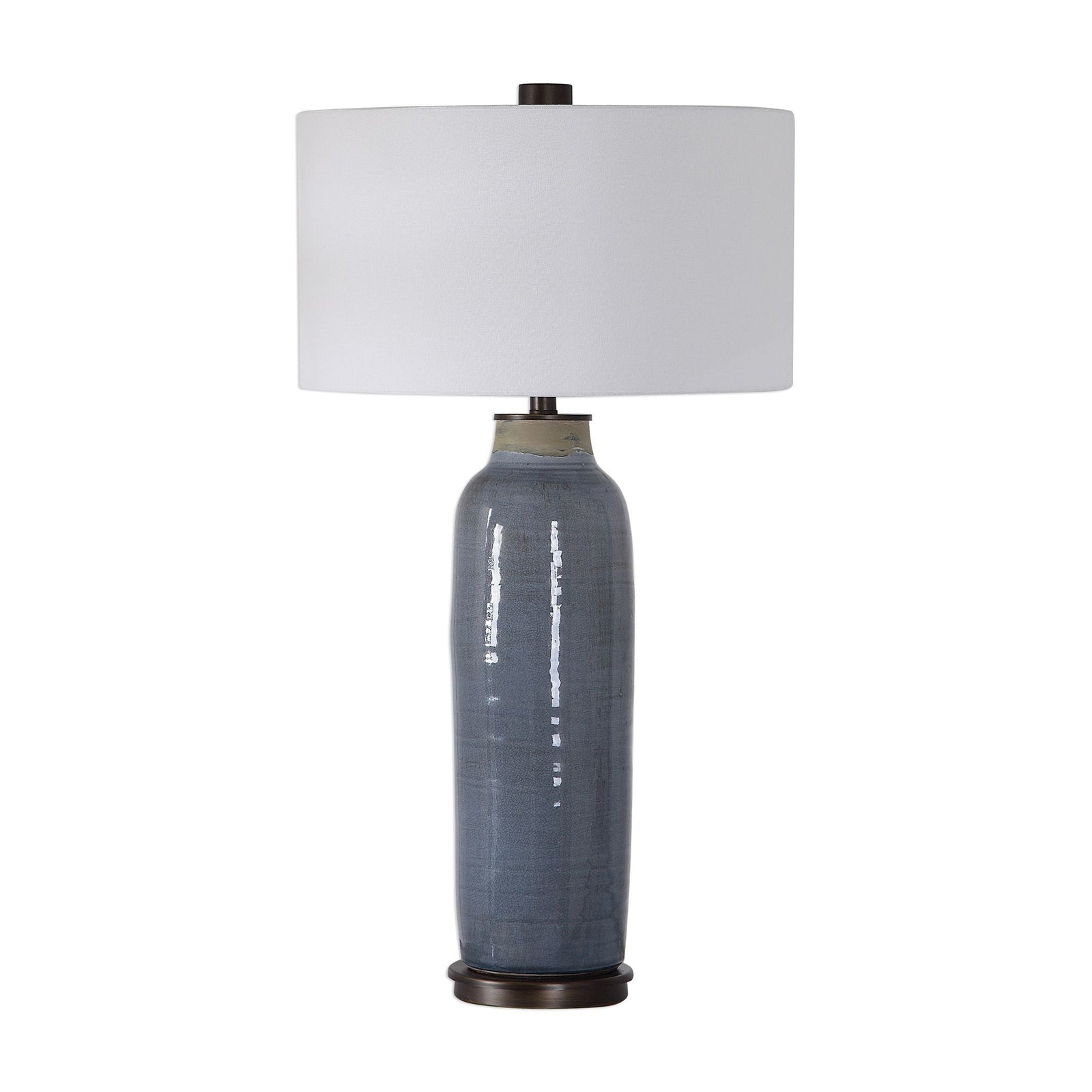 Uttermost Vicente Slate Blue Table Lamp