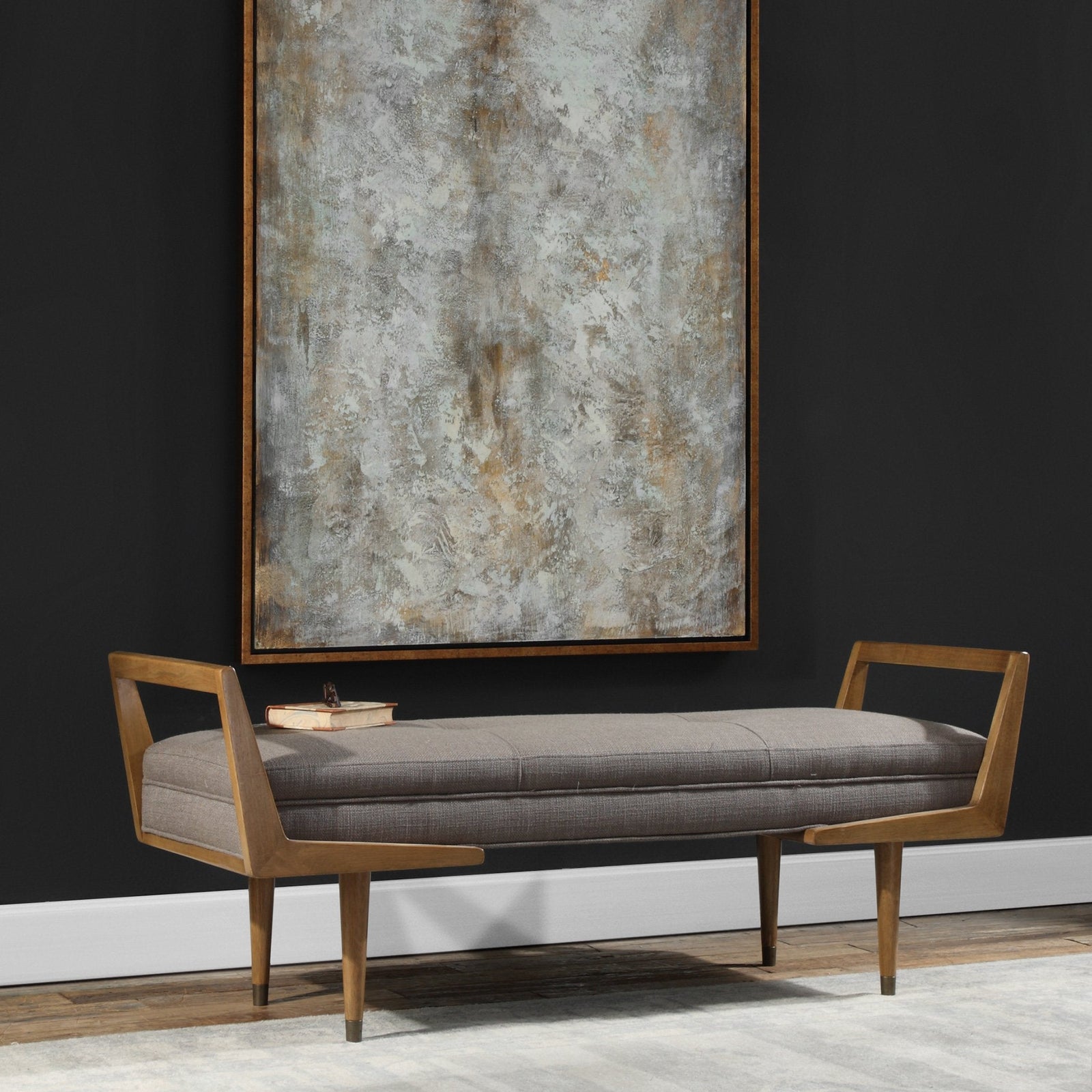 Uttermost Waylon Modern Bench