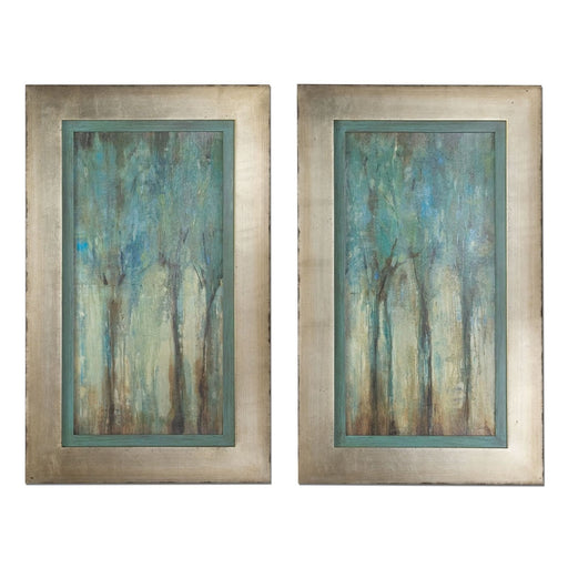 Uttermost Whispering Wind Framed Art - Set of 2