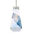 Uttermost Windswept Blue & White 1 Light Mini Pendant