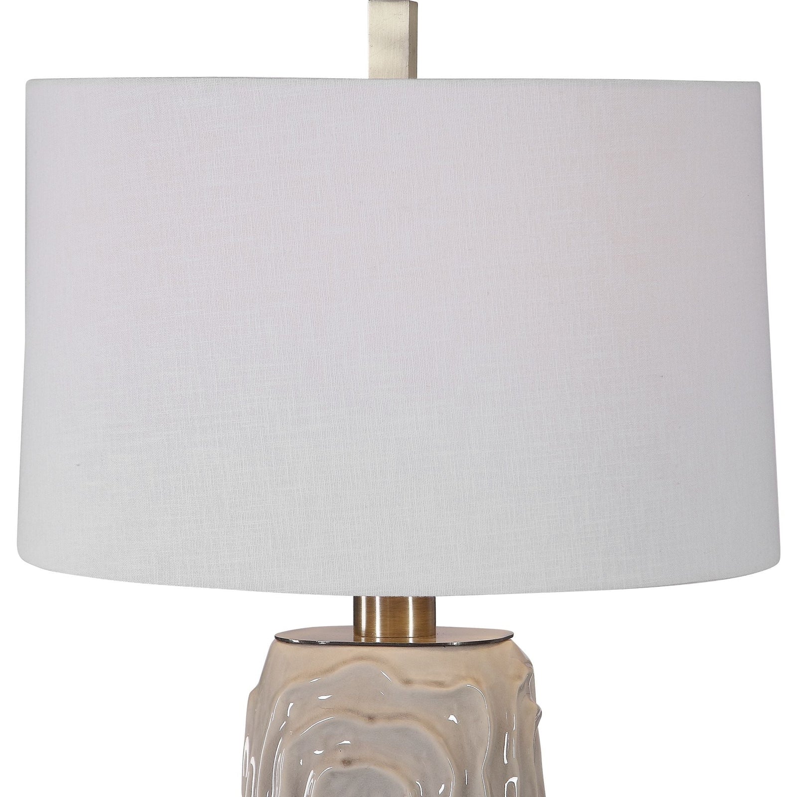 Uttermost Zade Warm Gray Table Lamp