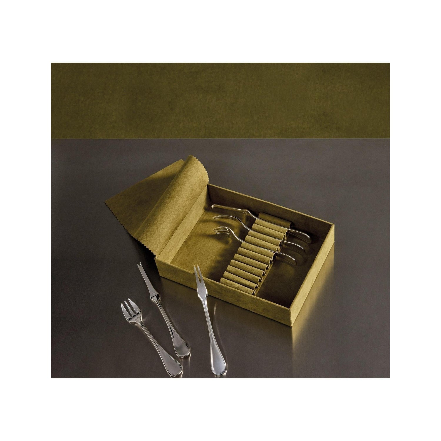 Christofle Albi Silver-Plated 6-Piece Seafood Duo Set