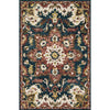 Loloi Victoria VK-13 Teal / Raspberry Rug