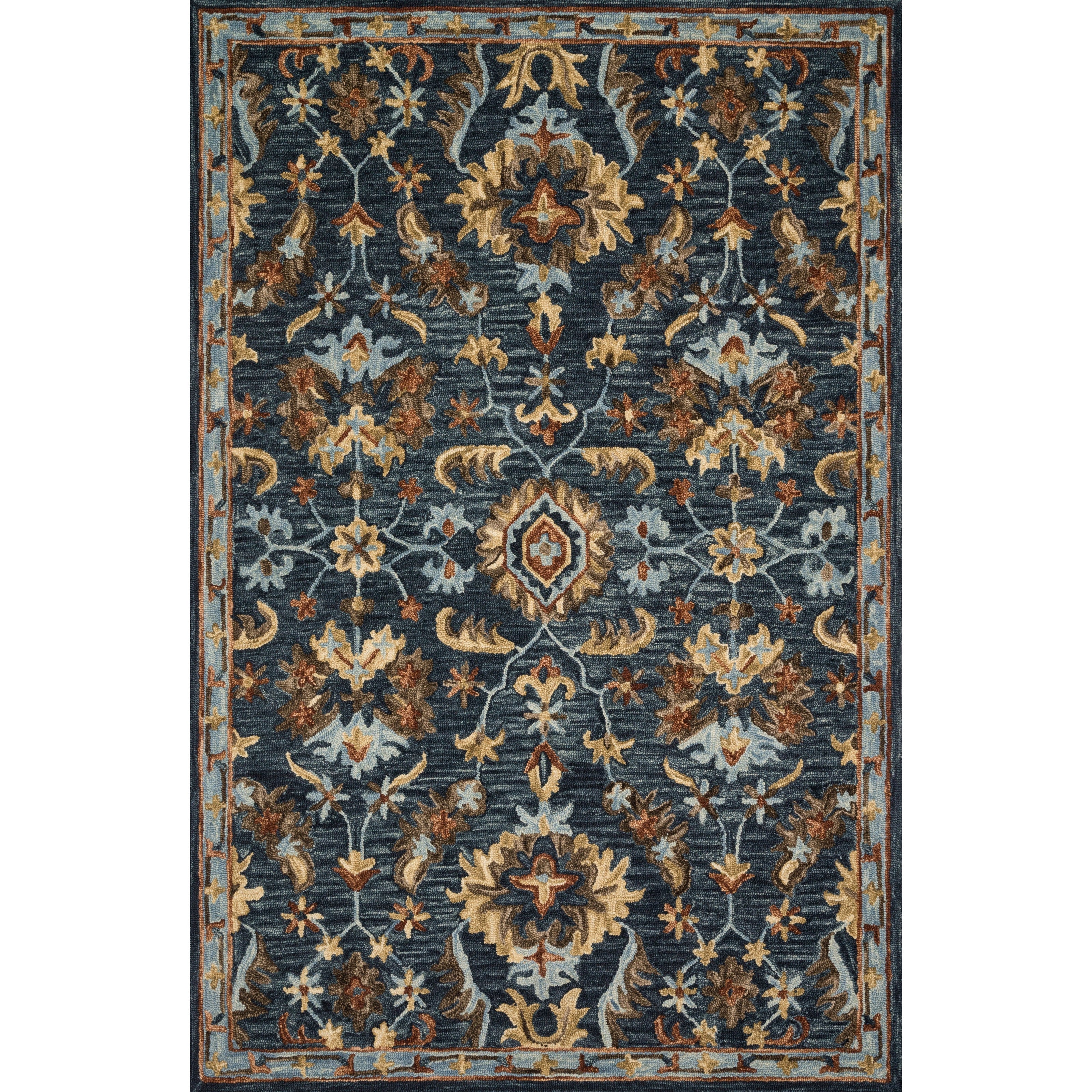 Loloi Victoria VK-14 Denim / Multi Rug