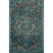 Loloi Victoria VK-15 Teal / Multi Rug