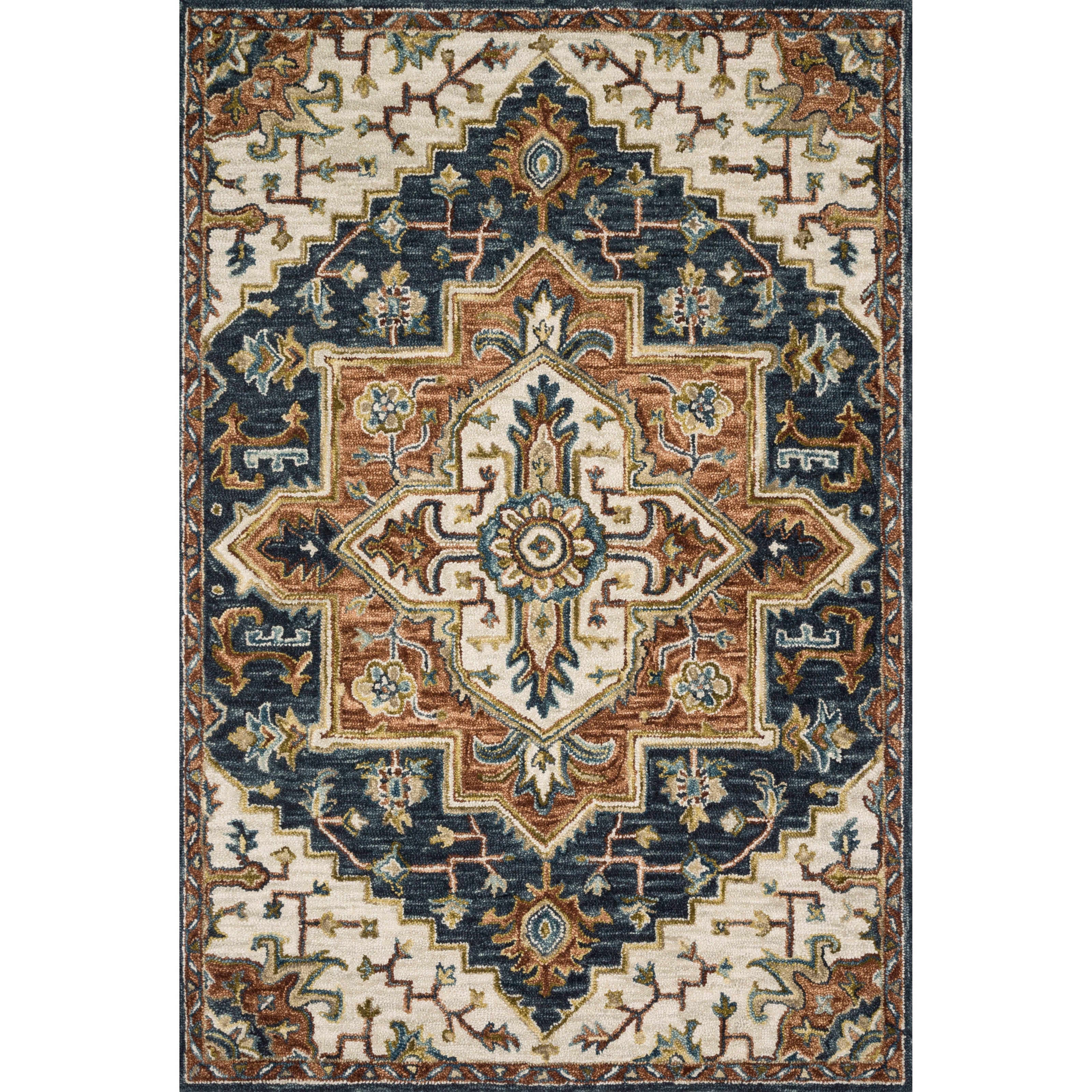 Loloi Victoria VK-19 Blue / Multi Rug