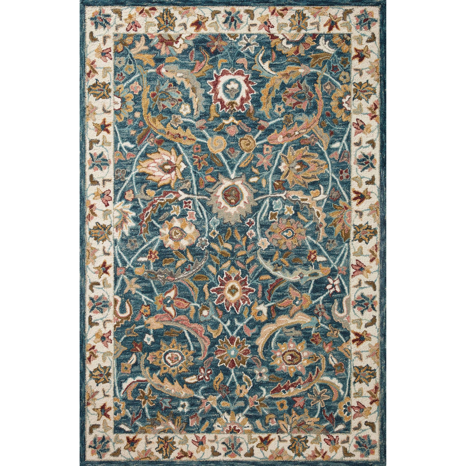 Loloi Victoria VK-24 Ocean / Multi Rug