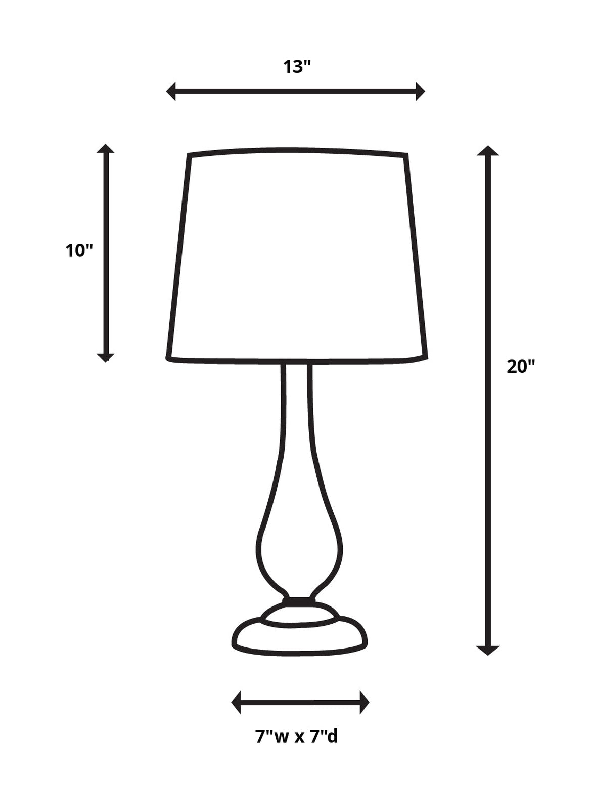 Modern Accents Etch and Pattern Concrete Table Lamp