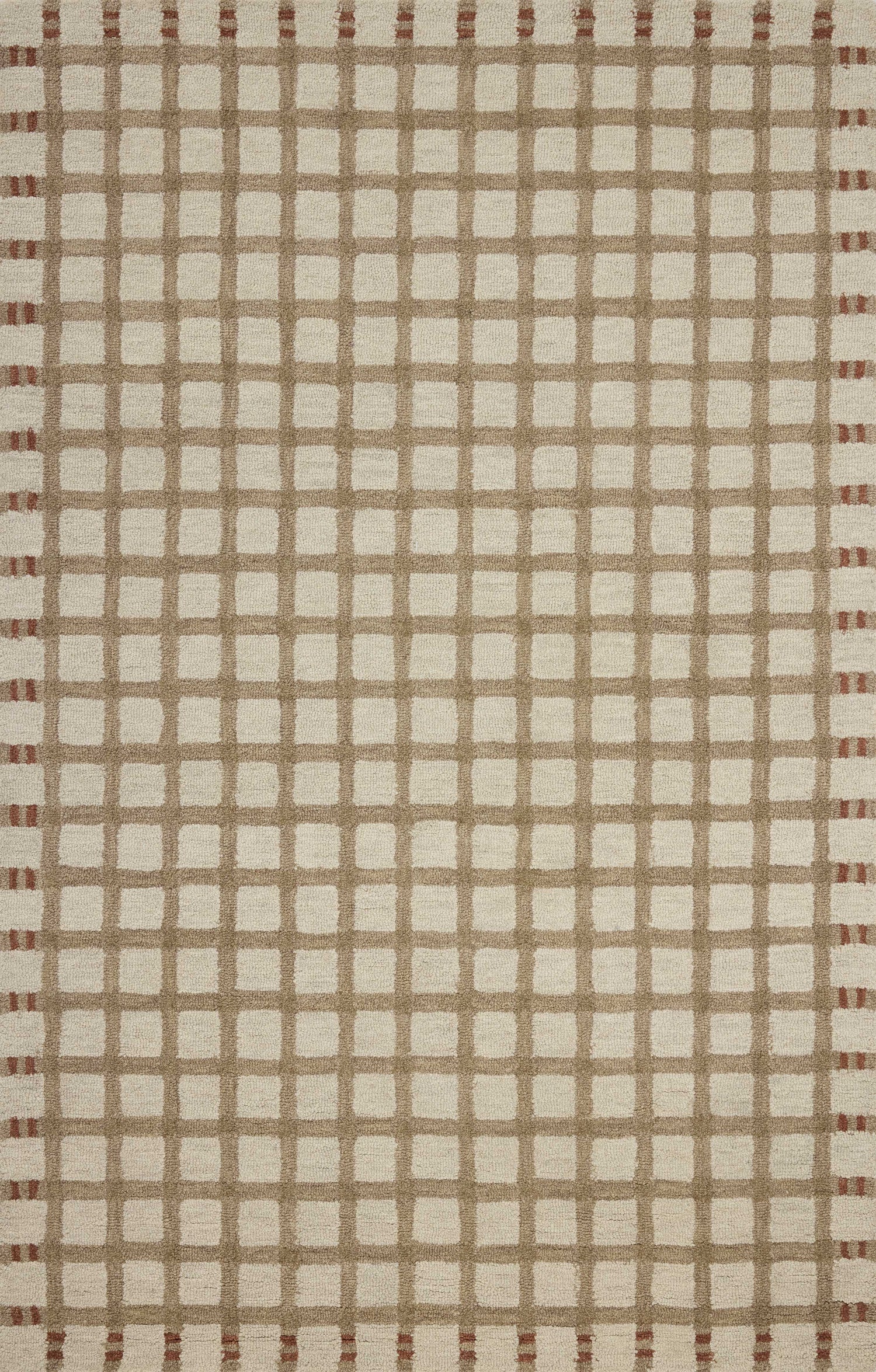 Magnolia Home Waylon WAY-02 Rug Natural / Rust DC10