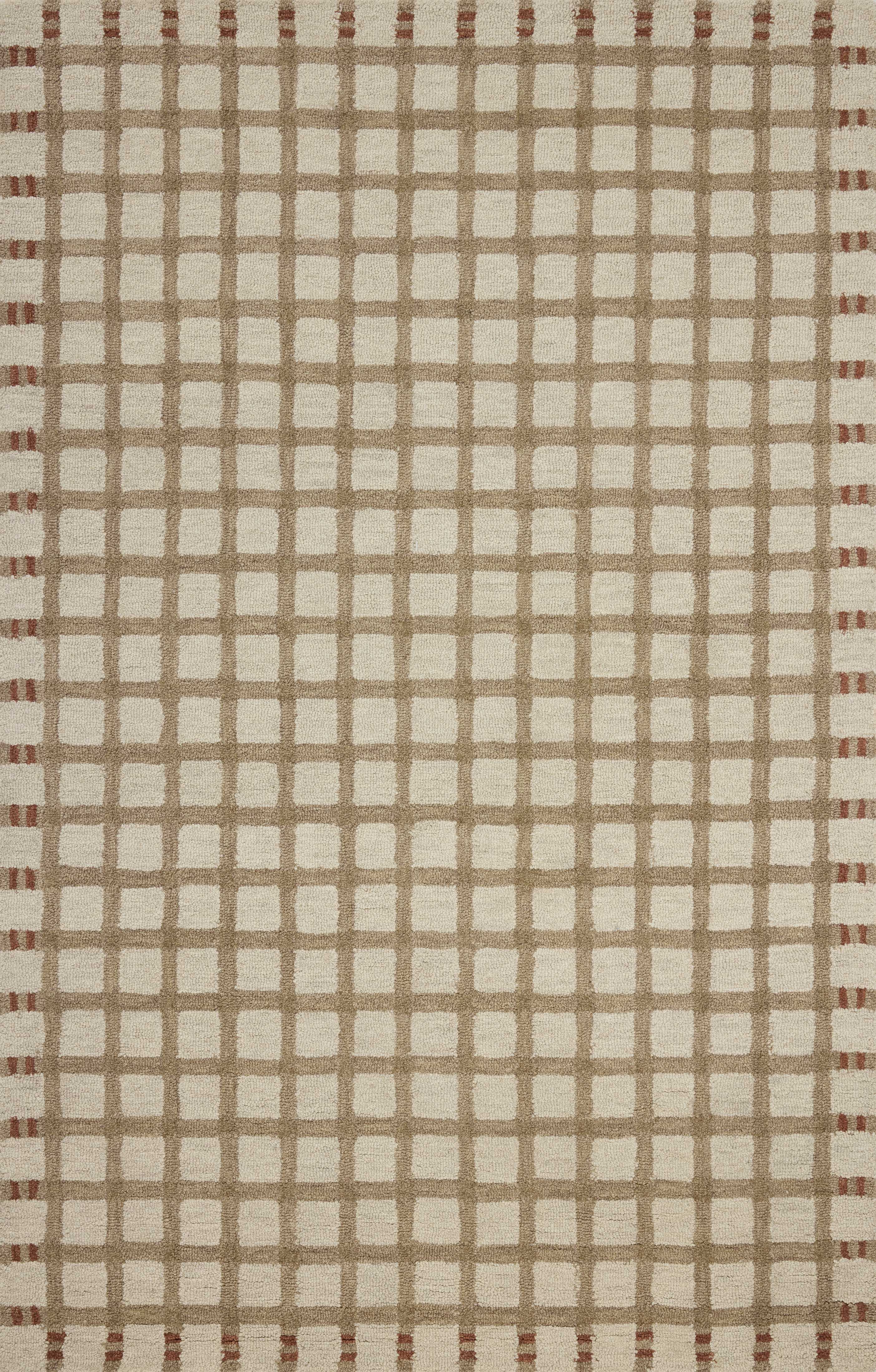 Magnolia Home Waylon WAY-02 Rug Natural / Rust DC10