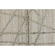 Feizy Whitton 8894F Modern Abstract Rug in Ivory/Gray