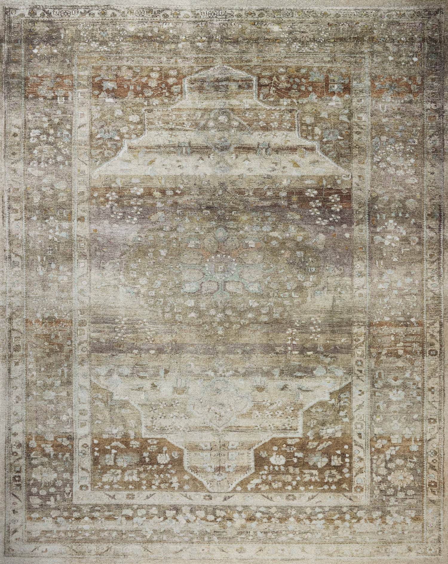Magnolia Home Wimberly WYM-01 Rug Earth / Multi DC10