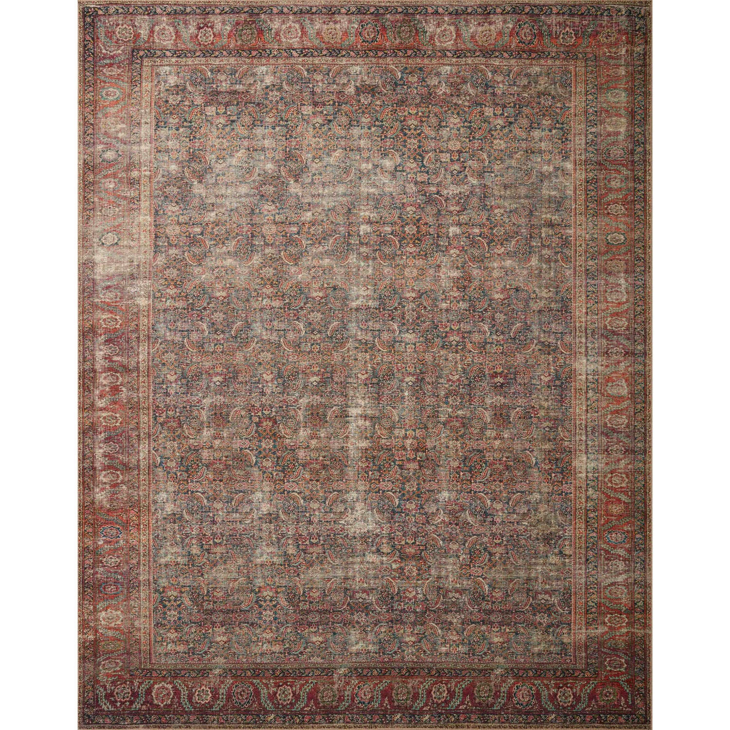Loloi II Wynter WYN-09 Onyx / Multi Rug